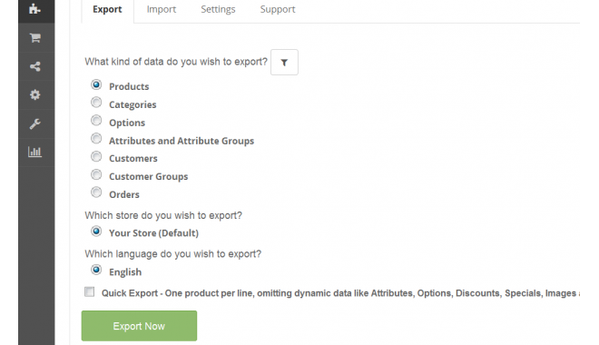 Excelport Full Product Data Excel Export Import Opencart V15 V3 3077